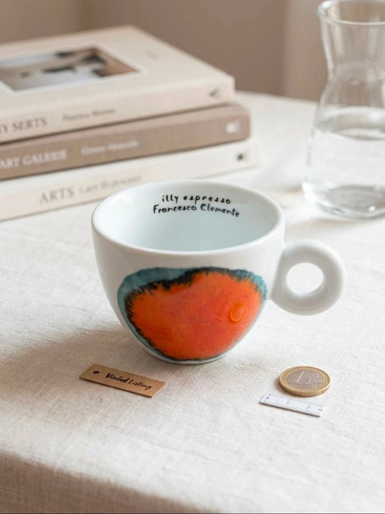 Tazza Cappuccino Illy Art Collection 2011 - Francesco Clemente – Stoviglie, Porcellana, Ceramica (photo 2 of 5)