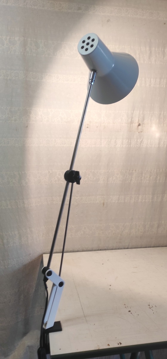 Image 1 of Articulated architect-style metal lamp - 1980s