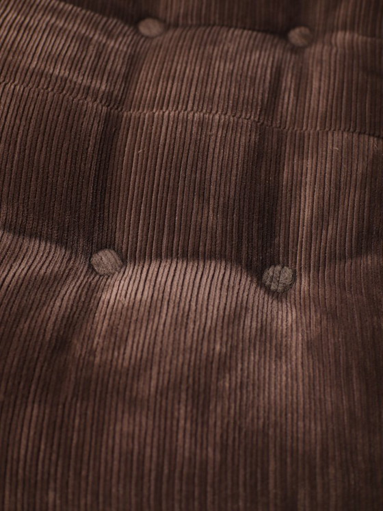 Image 1 of Sillón y hocker Soriana Cassina marrón Italia años 70