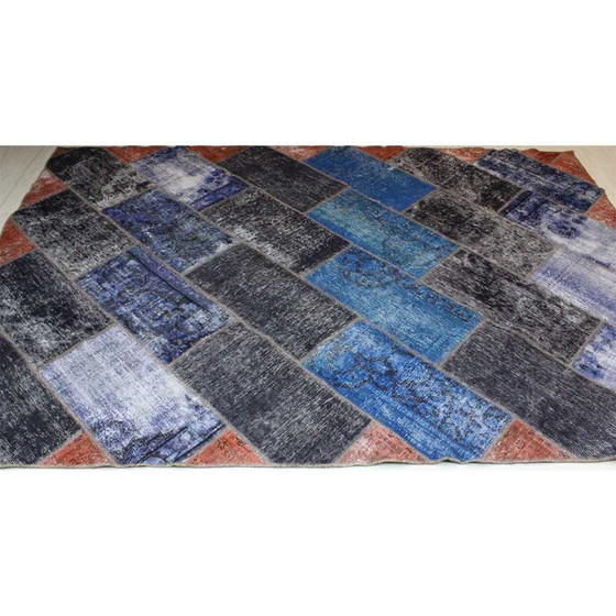 Image 1 of Persian rug patchwork carpet 270x182