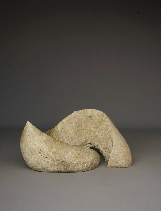 Large Cast Concrete Abstract Garden Sculpture. 1970s – Other (photo 2 of 14)