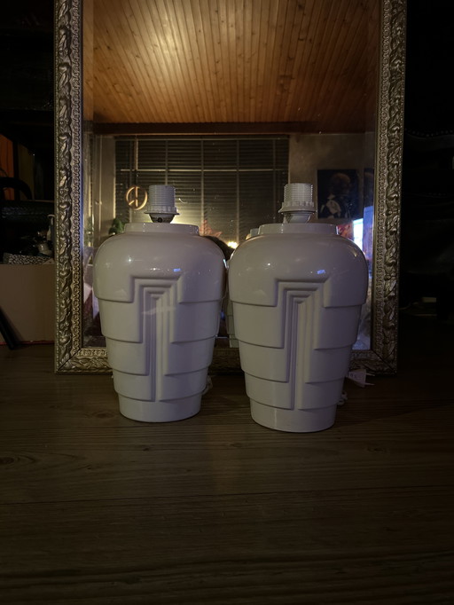 Vintage art deco lampen 