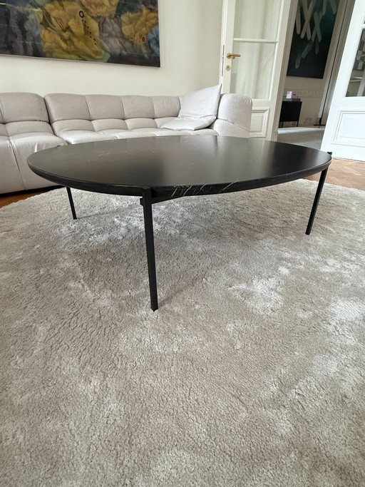 Zanotta Niobe coffee table black marble