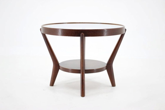 Image 1 of 1960s Oak Coffee Table by Karel Koželka and Antonín Kropáček for Interier Praha