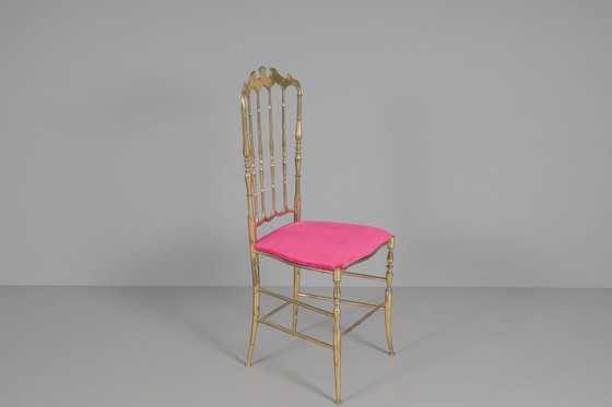 Image 1 of Set of 4 Chiavari Chairs, Italy, 1960s