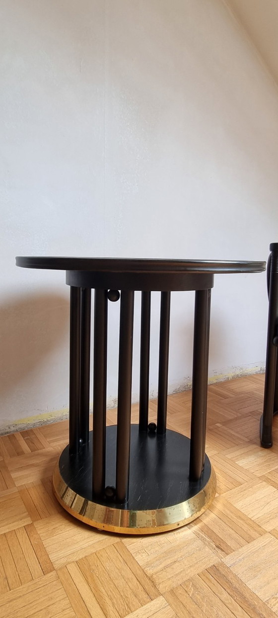 Image 1 of Set of Table and Chairs from Josef Hoffmann's 'Fledermaus' Collection