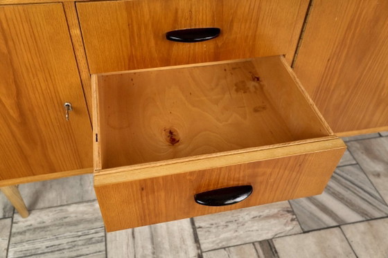 Vintage Long Sideboard, 1960s, Czechoslovakia – Wood (photo 12 of 19)