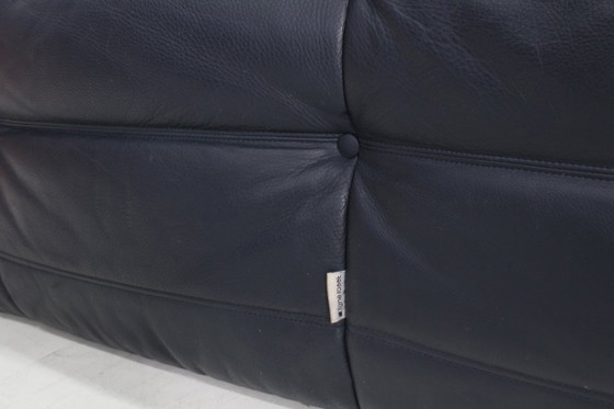 Vintage Togo Ligne Roset 2-Seater Sofa Leather Michel Ducaroy 1990s – 2 seaters (photo 6 of 9)