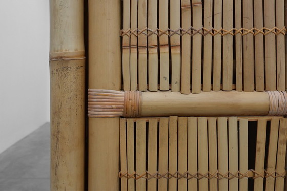 Image 1 of Armadio in bambù e rattan della metà del secolo scorso, Italia 1960 ca.