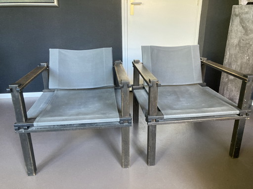 Gerard Lange Coffee Table + 2 Armchairs – fauteuils, Wood