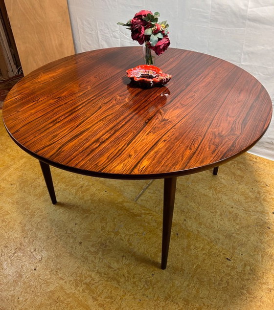 Image 1 of Mid-Century Danish Rosewood Extending Dining Table by Niels Otto Møller for J.L. Møllers Møbelfabrik 1960 exceptional example