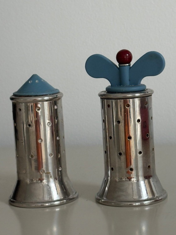 Juego de sal y pimienta Alessi – Accesorios de mesa, rvs (photo 4 of 5)