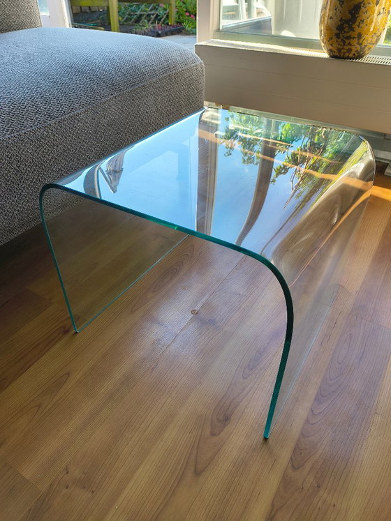 FIAM Couchtisch aus den 1970er Jahren – Fiam Italia, Beistelltische, Glas (photo 3 of 8)