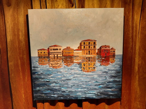 Toon Kuijpers schilderij   `Canal Grande`