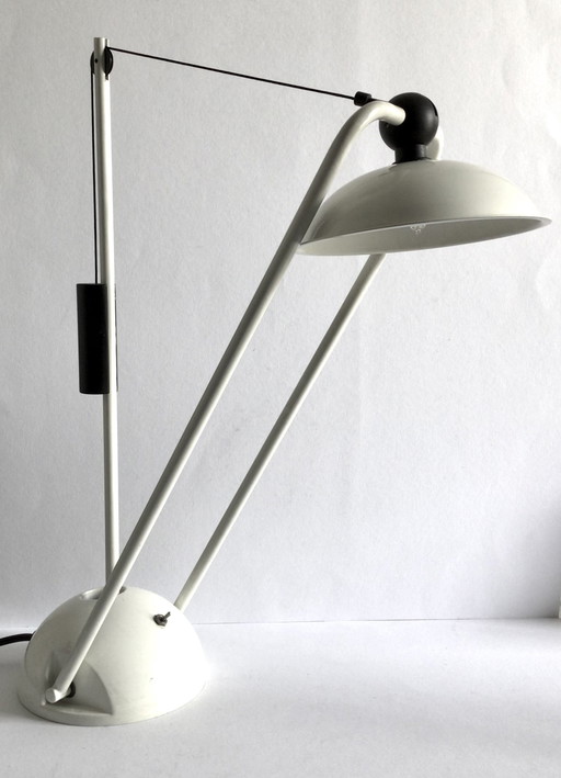 Lampe de table design vintage contrepoids, Italie