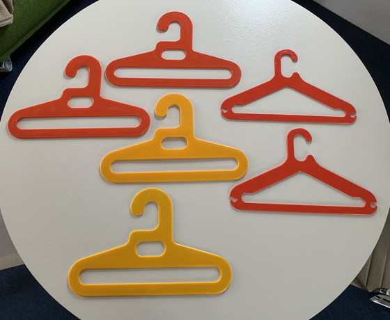 Image 1 of 6x Vintage 1970er Kleiderbügel