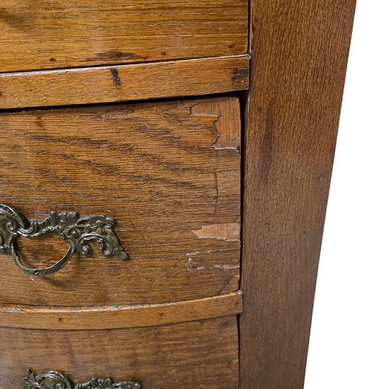 Image 1 of Commode d'angle hollandaise ancienne, début du XIXe siècle