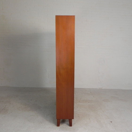 Image 1 of Vetrina con 4 ante scorrevoli in vetro, Musterring, anni '60