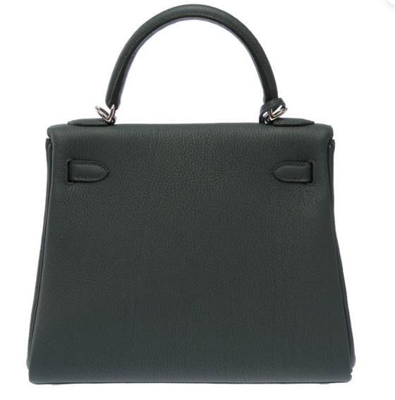 Image 1 of Sac Hermes Kelly 25 en Cuir Vert - 103493