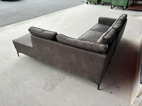 Image 1 of Modern Olive Green Corner Sofa