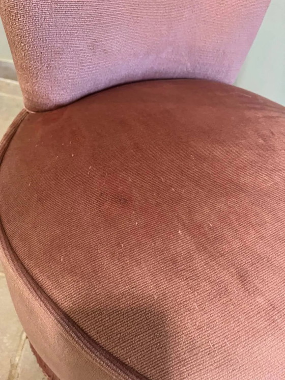 Sedia crapaud rosa – Poltrone, Velvet (photo 5 of 13)