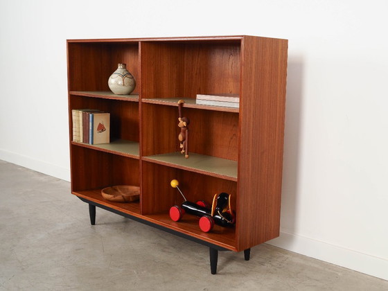 Image 1 of Teakhouten boekenkast, Duits ontwerp, jaren 70, vervaardigd door RT Möbel