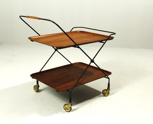 Åry Fanérprodukter Nybro, carrito de servicio, Suecia, años 60