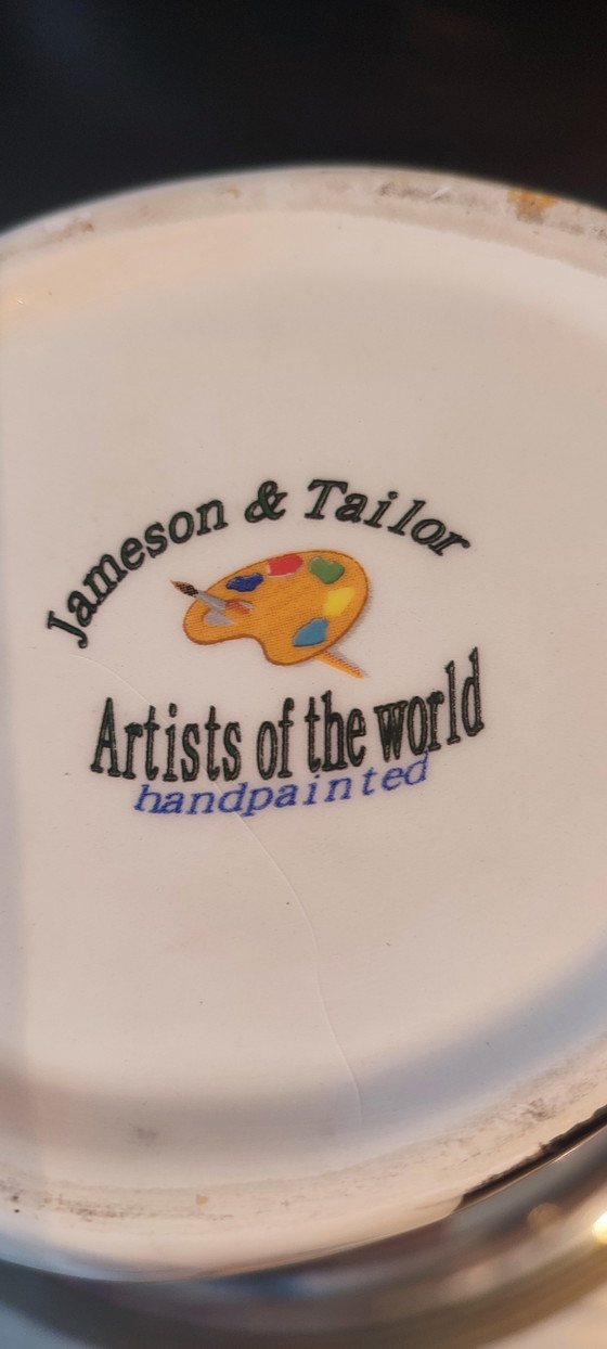 Image 1 of Jameson & Taylor teapot. Rare "cartoon" workshop piece