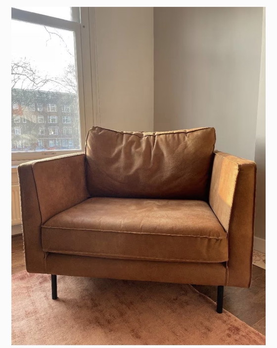 Image 1 of Poltrona Perugia color cognac - Brand: Lifestyle