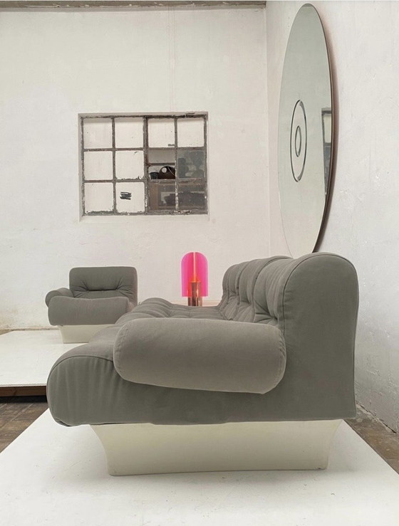 Image 1 of 5 Seating Elements + Corner Table by Otto Zapf