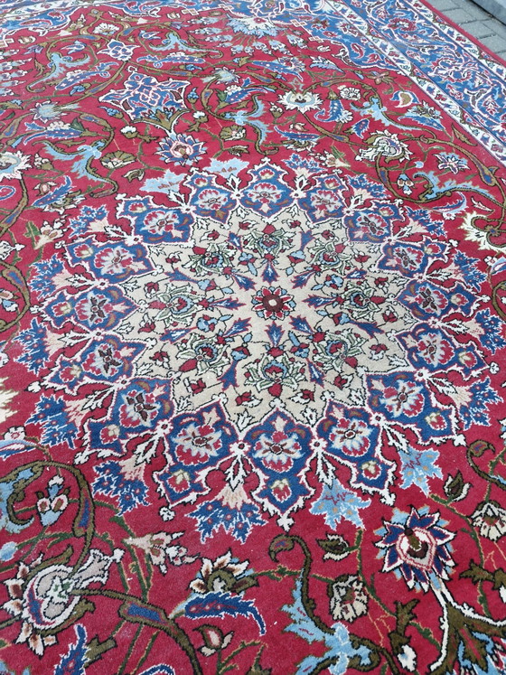 Hand-knotted Kashan rug 350x258 – Rugs & carpets, Cotton, Wool (photo 6 of 15)