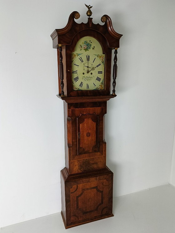 Image 1 of WM House Wetterby antique clock, 1780
