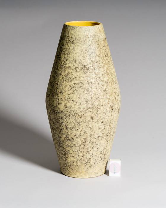 Image 1 of XL Floor VASE Scheurich Foreign 248 50 50s H50cm Mid-Century Modern Fat Lava WGP