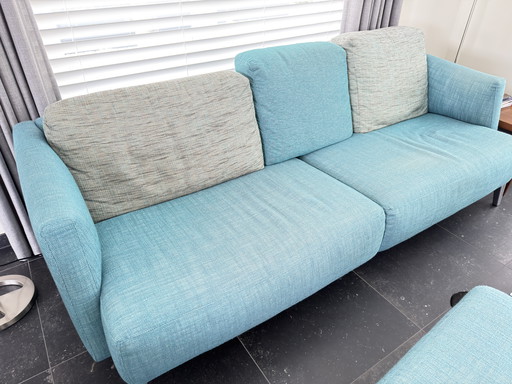 Pode Quote 2 and 3-seater sofa, optionally with ottoman