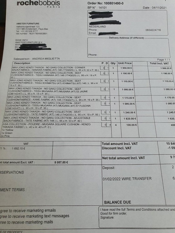Image 1 of Roche Bobois modulaire set