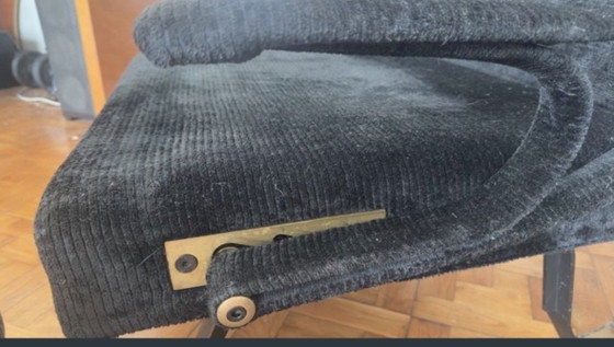 Rara poltrona Santa & Cole stile Mid-Century – Poltrone relax, Velluto (photo 2 of 5)