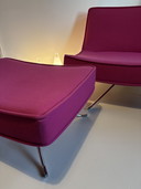 Ligne Roset Pop lounge con pouf