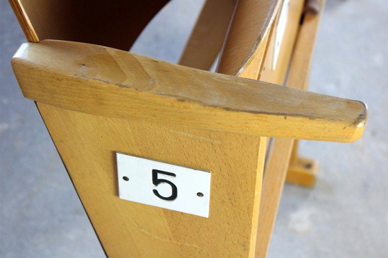 Image 1 of Fauteuils de cinéma vintage de Ton, années 1960, lot de 13