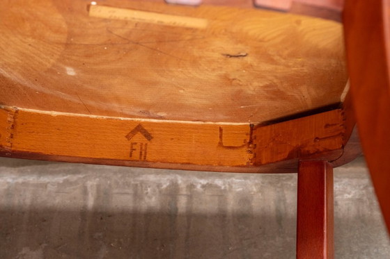 Image 1 of Poltrona Canada Lounge di Christian E. Hansen, prodotta da Fritz Hansen, 1944, Danimarca.