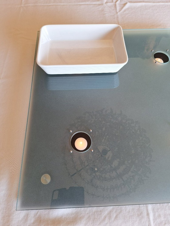 Image 1 of Bandeja decorativa y calentadora