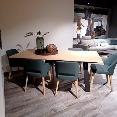 Image 1 of Mesa de comedor Mobitec Goa - extensible de 200x100