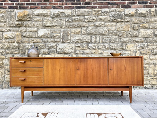 Sideboard Teak Mid Century Kommode 60s 70s Vintage