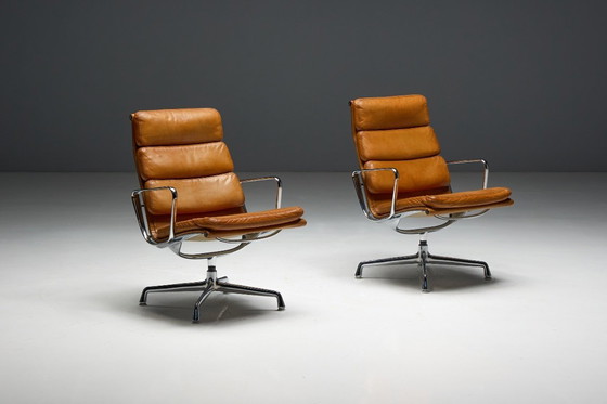 Image 1 of EA216 Soft Pad Chair van Charles en Ray Eames, VS, 1969
