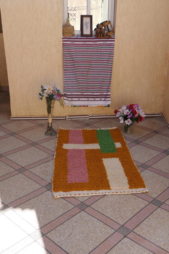 Handmade pure wool rug - hallway runner size 140/260 cm – Accupunto, Rugs & carpets (photo 8 of 8)