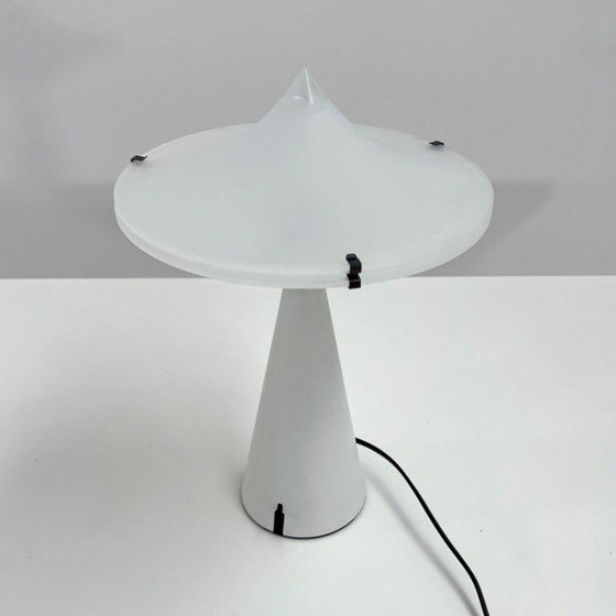 Image 1 of White Alien Table Lamp by Cesaro L. for Tre Ci Luce, 1980s