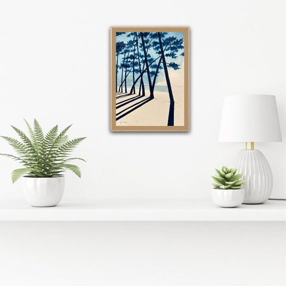 Image 1 of Inchiostro su carta naturale. Dimensioni 30x40cm.