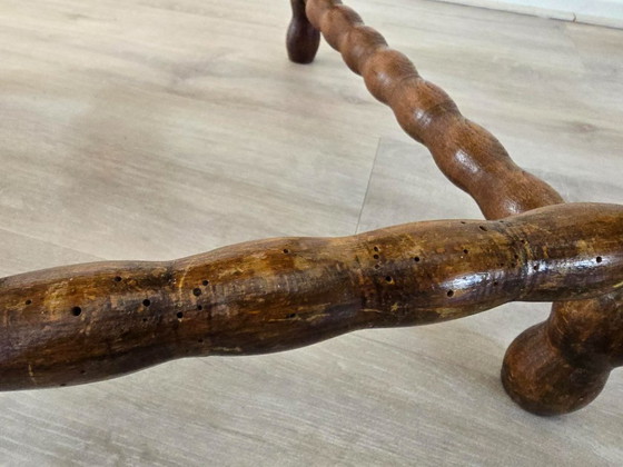 Image 1 of Vecchia e bellissima sedia angolare con pomello