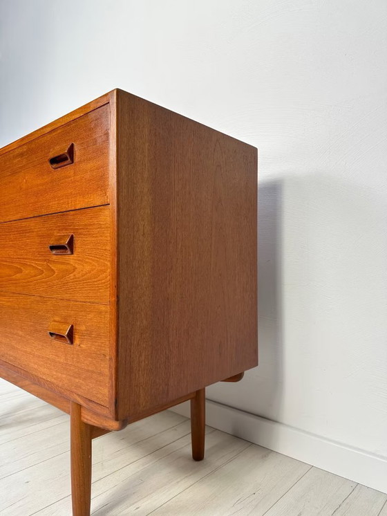 Image 1 of Cassettone danese vintage in teak di Børge Mogensen anni '60