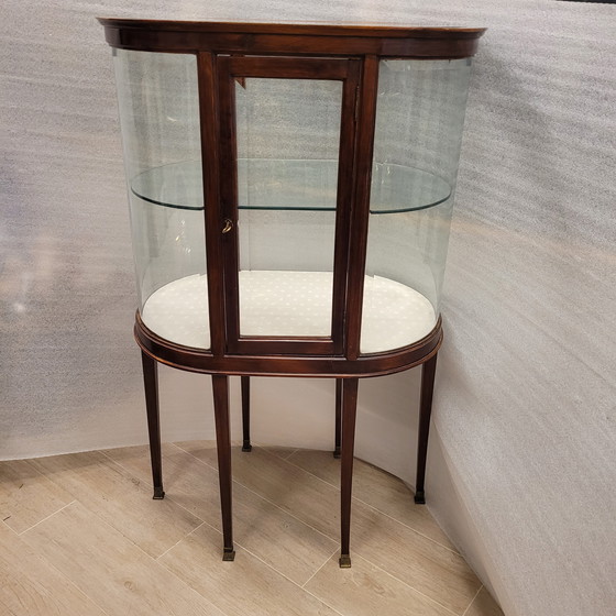 Image 1 of Vitrina, Madera De Caoba, Estilo Eduardiano, Pp. S. Xx – Inglaterra