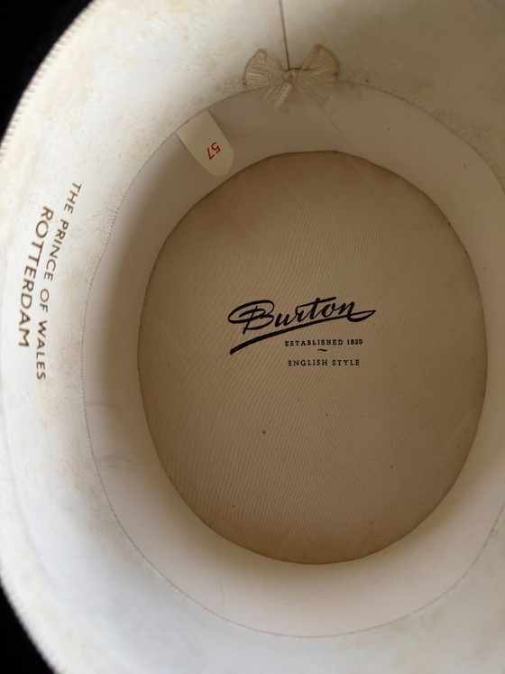 Image 1 of Vintage Burton top hat with original hat box